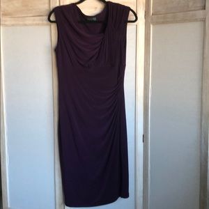 Ralph Lauren purple stretch dress